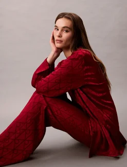 naisten pyjamapaita, RELAXED AOP SHIRT><noscript><img width=