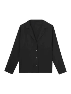 Naisten Pyjamapaita Ls V-Neck>Calvin Klein Clearance