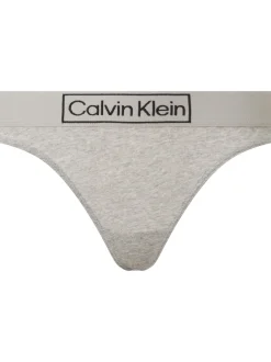 Naisten Tangat CK THONG Vaaleanharmaa>Calvin Klein Clearance