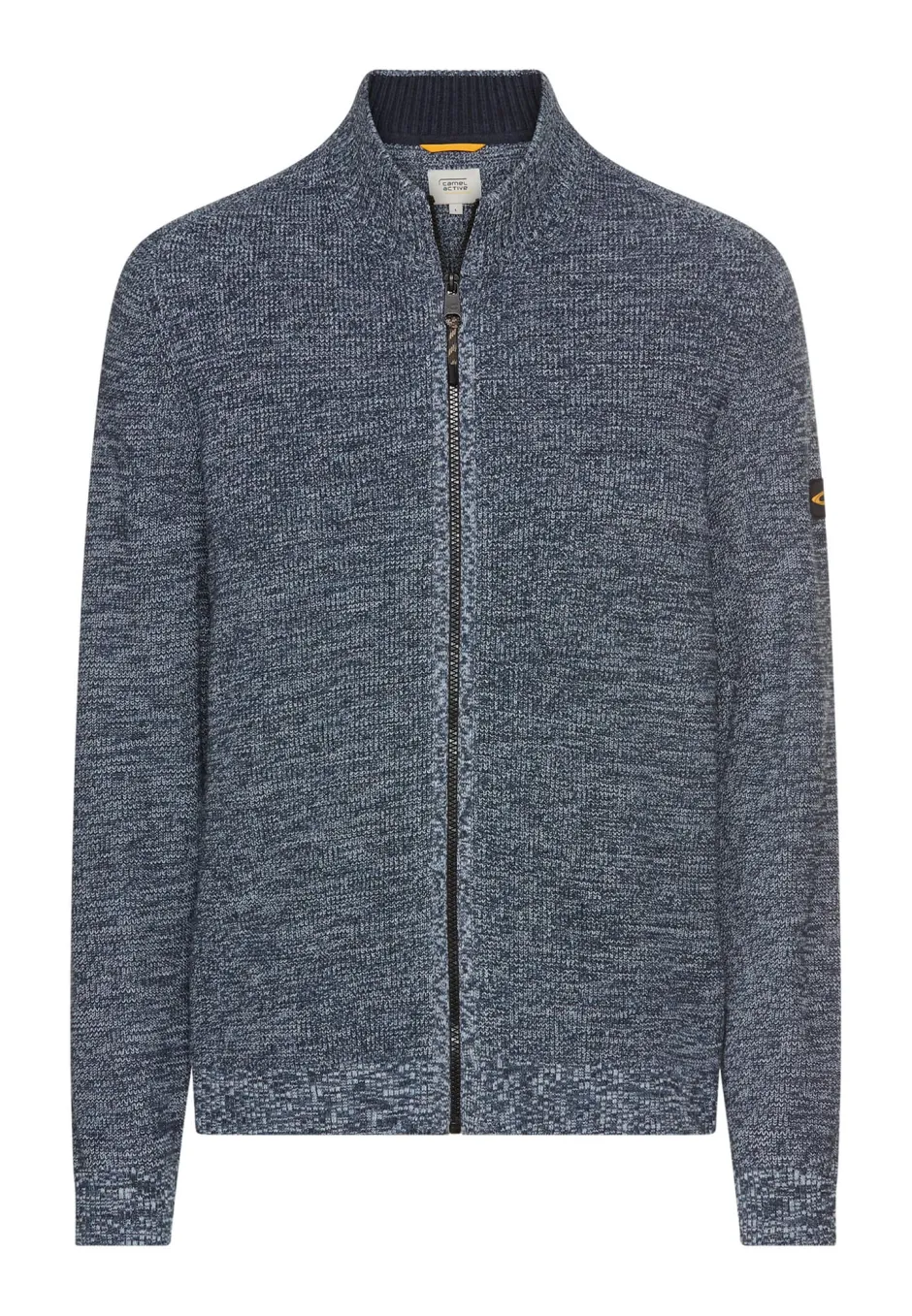 miesten neuletakki, KNIT JACKET Harmaa Kuosi>Camel Active Hot