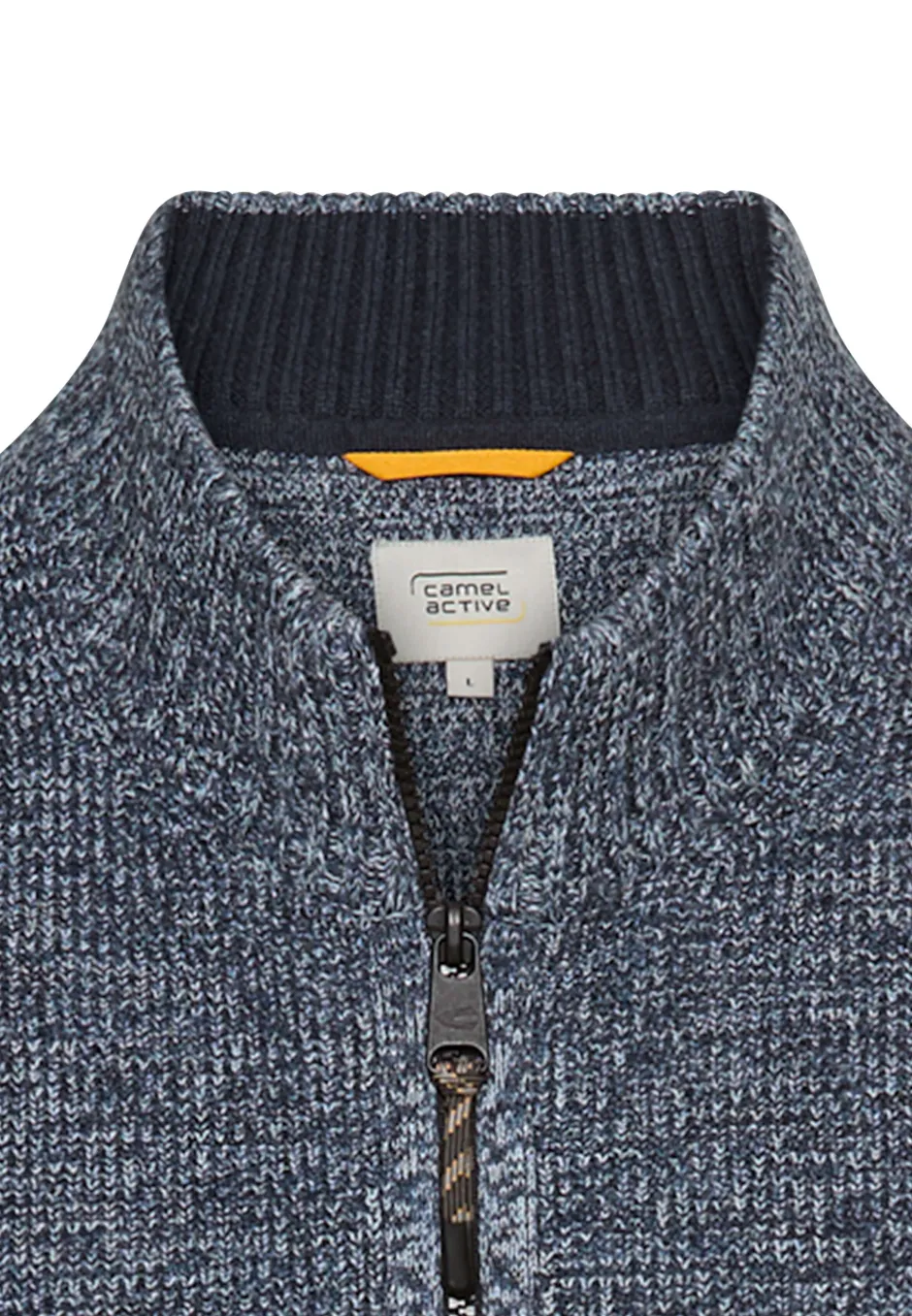 miesten neuletakki, KNIT JACKET Harmaa Kuosi>Camel Active Hot