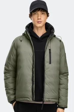 miesten kevytuntuvatakki LODGE HOODY - R - BLACK DISC,>Canada Goose Best