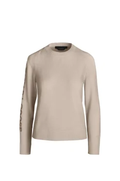 Naisten Merinovillainen Neule, SATURNA CREWNECK>Canada Goose Outlet