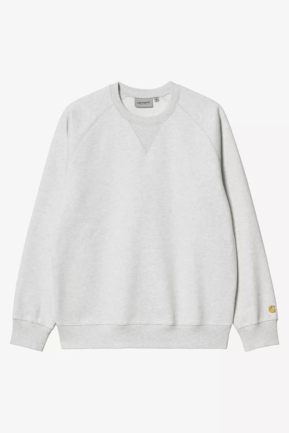 miesten collegepaita Chase Sweatshirt, vaaleanharmaa>Carhartt Hot