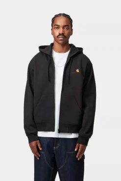 miesten huppari Hooded American Script Jacket,>Carhartt Outlet