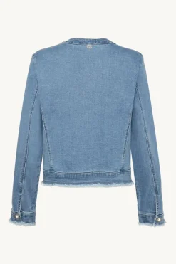 naisten farkkutakki, ELDA DENIM JACKET Indigo><noscript><img width=