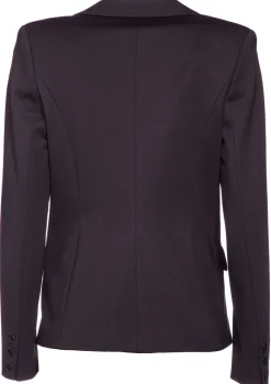 Naisten Jerseyjakku Musta><noscript><img width=