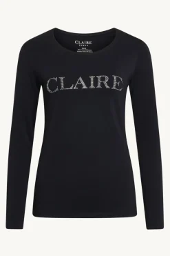 Naisten Pusero, Aileen Ls Musta>Claire New