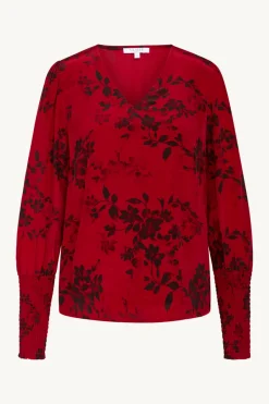 Naisten Pusero RIYAN BLOUSE Punainen Kuosi>Claire Hot