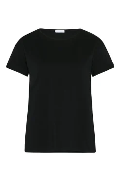Naisten T-paita, Plain Musta>Claire Outlet