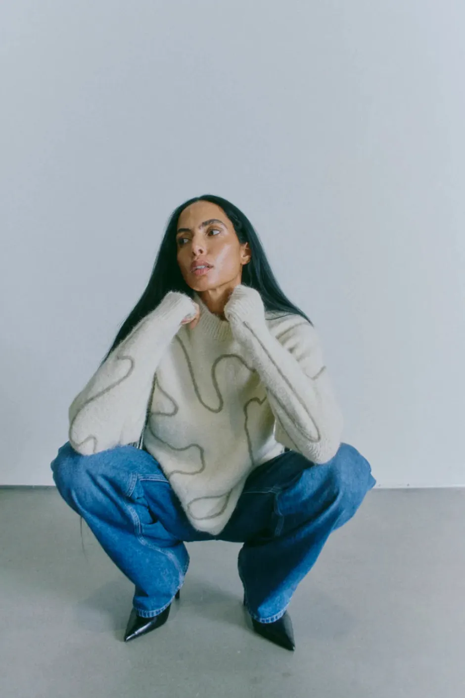 naisten neulepusero PELLA PULLOVER,>COPENHAGEN MUSE Outlet