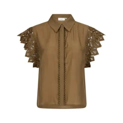 naisten pusero, MOLLY SHIRT Armeijanvihreä>COPENHAGEN MUSE Discount