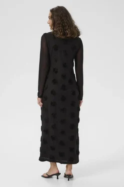 Mascha Mesh Dress, musta>Culture Online