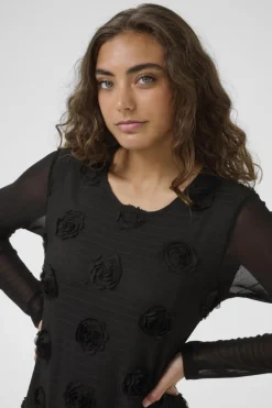 Mascha Mesh Dress, musta><noscript><img width=