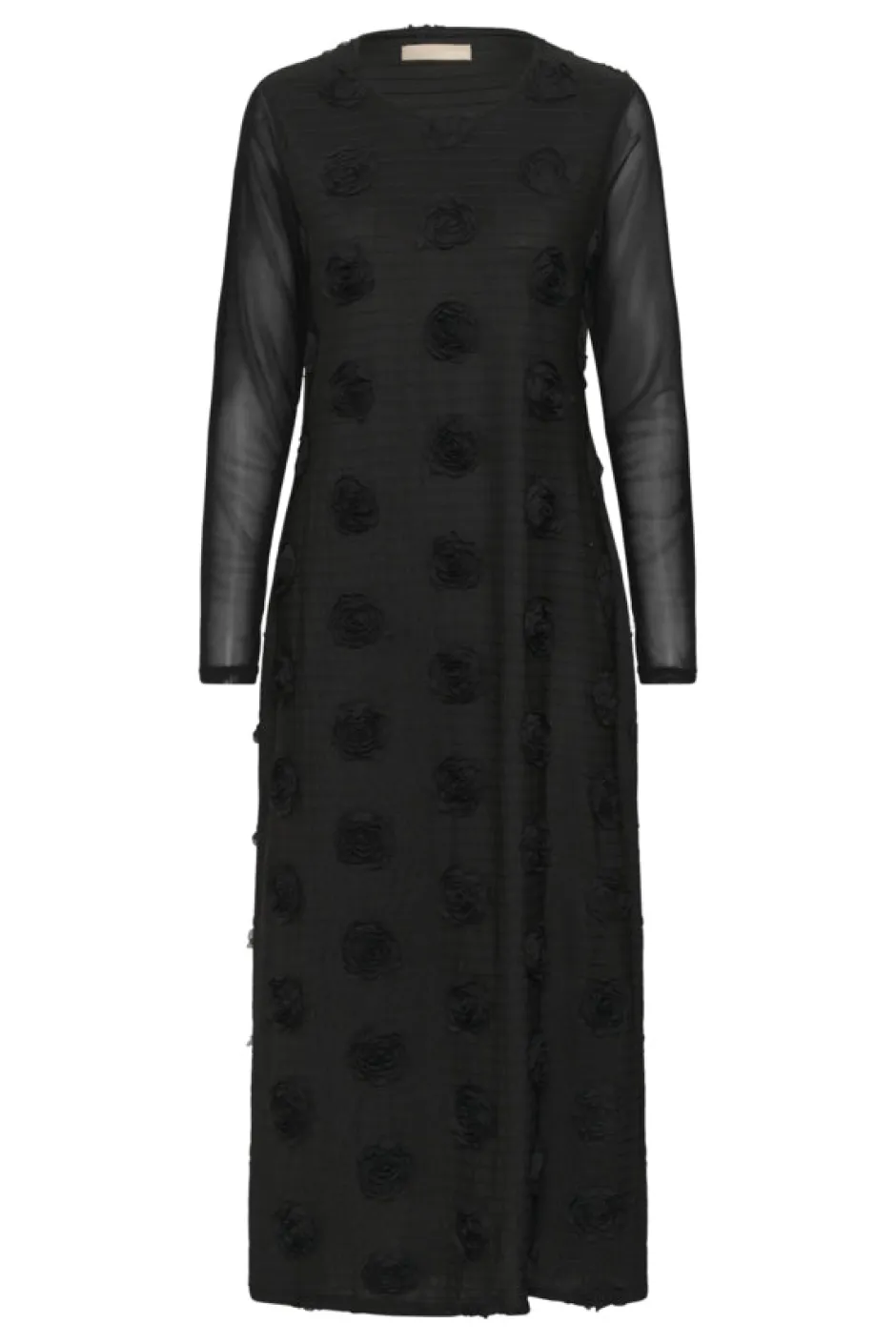 Mascha Mesh Dress, musta>Culture Online