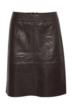Naisten Hame, CUBERTA LEATHER SKIRT><noscript><img width=