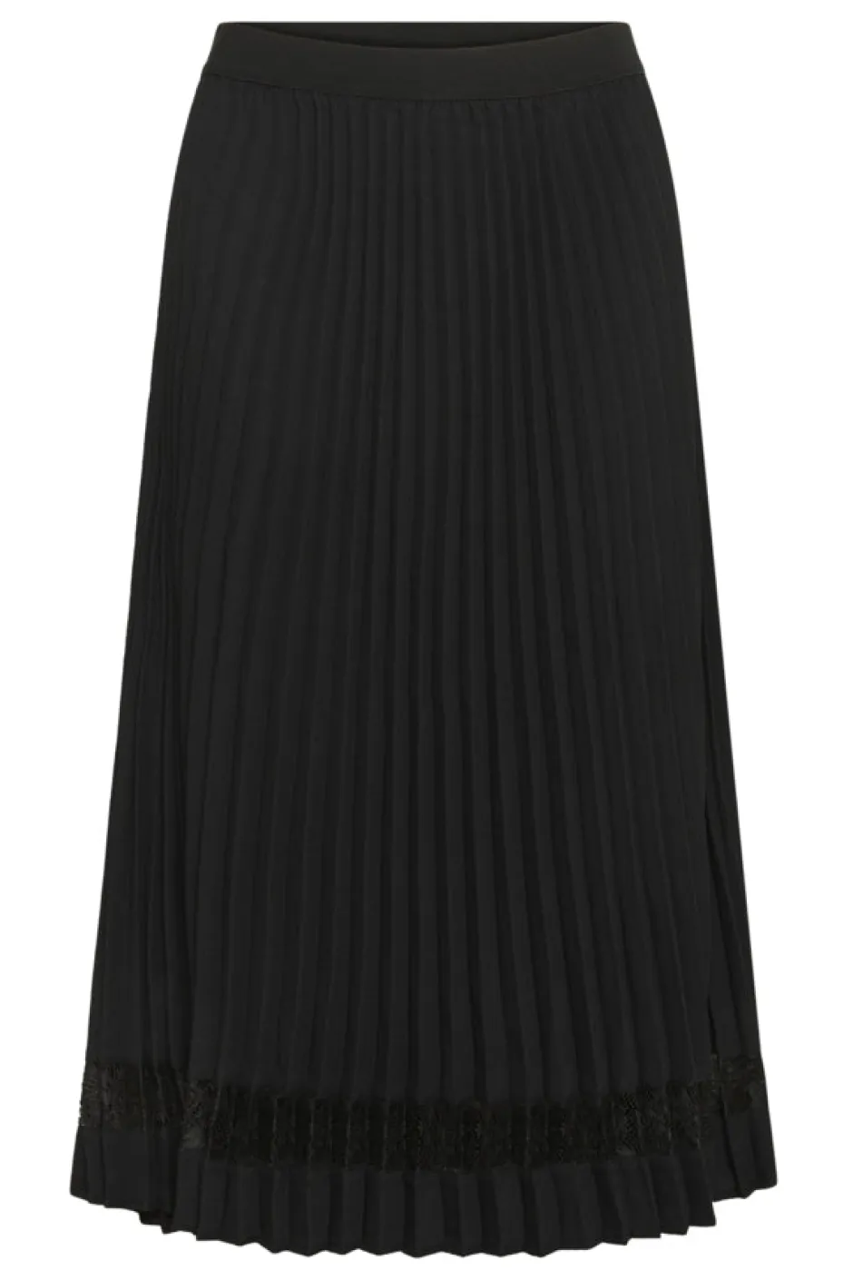 naisten hame CUSIGGY BETTY LACE SKIRT, musta>Culture