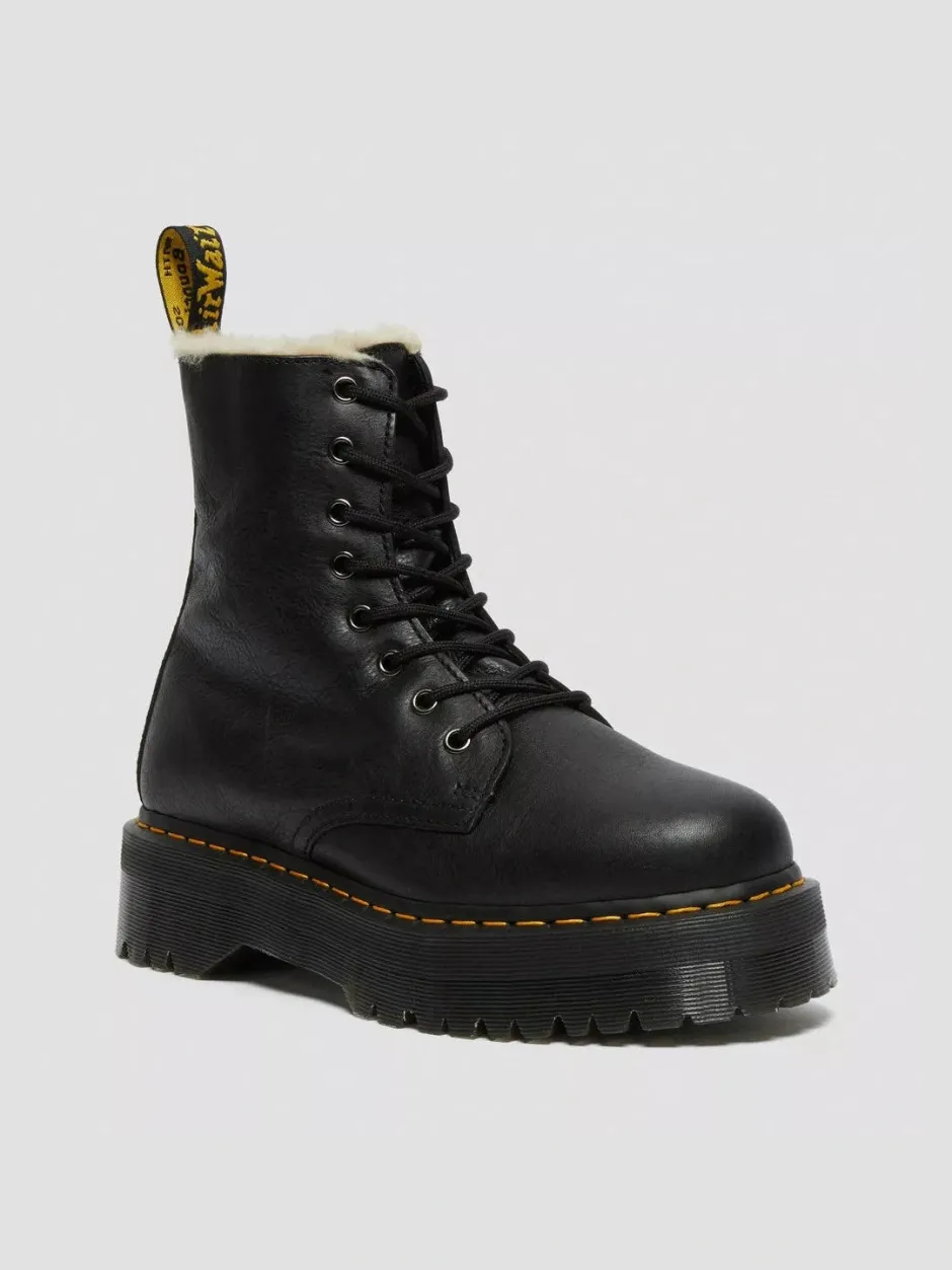 naisten lämpövuorelliset platform maiharit, Jadon Faux Fur Lined Leather Platform Boots,>Dr. Martens Sale