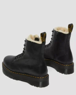 naisten lämpövuorelliset platform maiharit, Jadon Faux Fur Lined Leather Platform Boots,><noscript><img width=