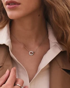 kaulakoru, ETERNAL ORBIT NECKLACE STEEL>Edblad Hot