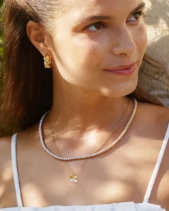 kaulakoru Lucky Necklace Gold, Gold pleated><noscript><img width=