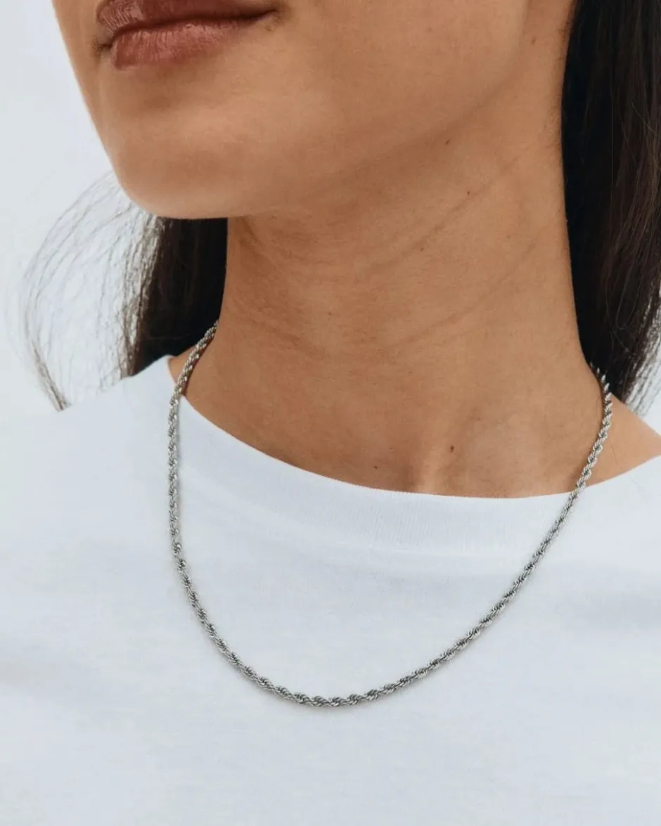 kaulakoru Rope Chain Necklace Steel, Stainless steel>Edblad Hot