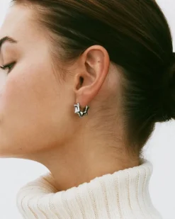 korvakorut, CANE HOOPS MULTI S SILVER>Edblad Discount