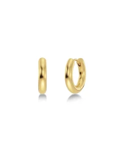 korvakorut, CHUNKY HOOPS L GOLD 16mm>Edblad Hot