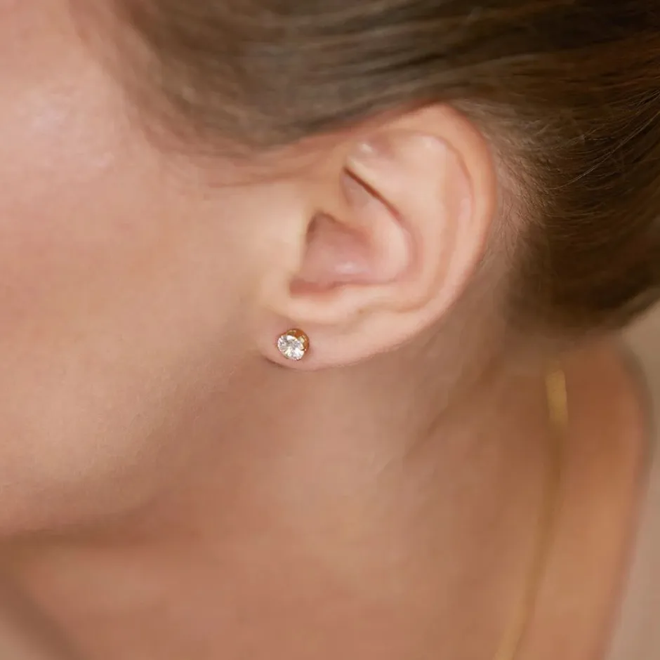 korvakorut, CROWN STUDS GOLD>Edblad Clearance