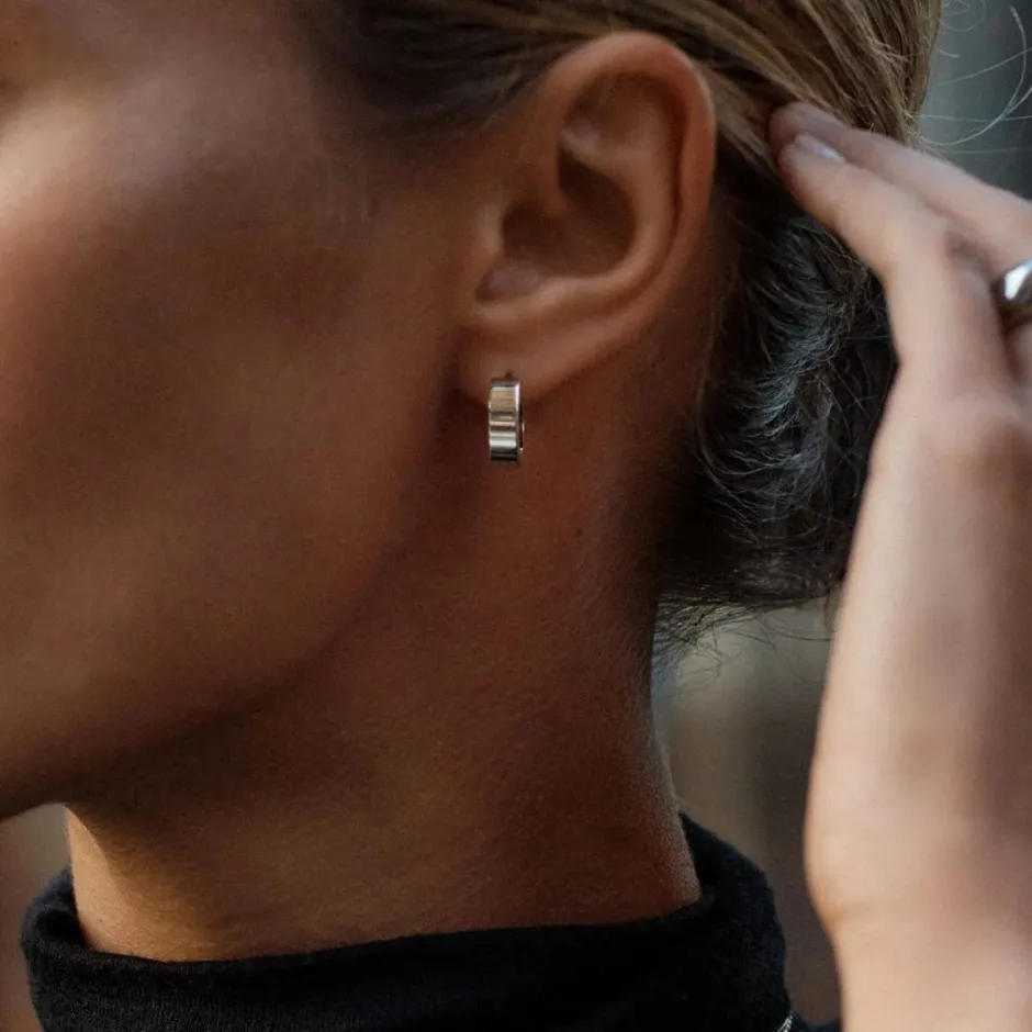 korvakorut Fave Hoops Steel, Stainless steel>Edblad