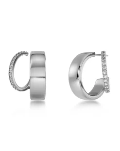 korvakorut, PLIÉ HOOPS DOUBLE STEEL>Edblad Clearance