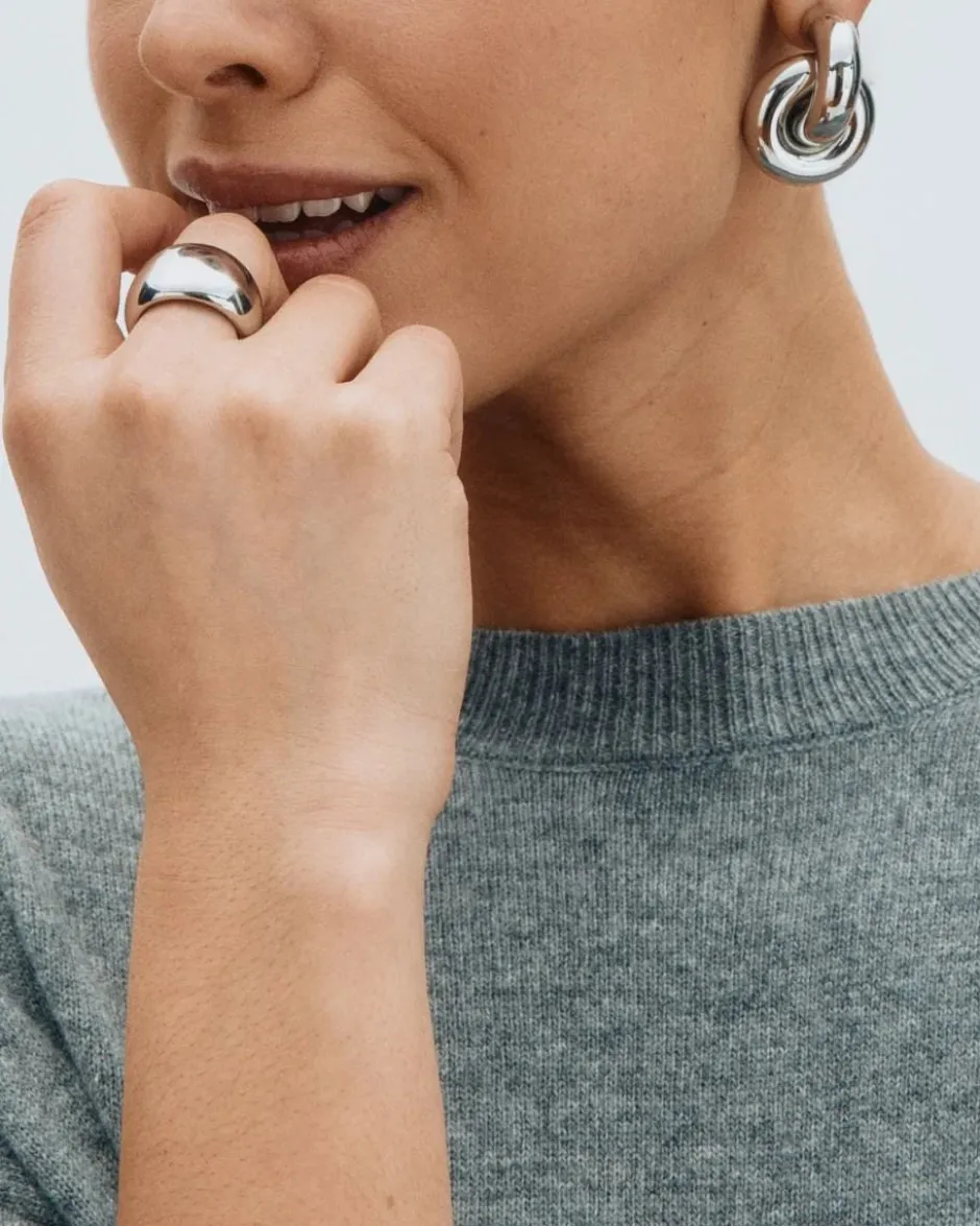 korvakorut Redondo Studs L Steel, Stainless steel>Edblad Outlet