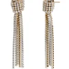 korvakorut Revel Knot Earrings Gold, Gold pleated>Edblad Discount