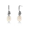 korvakorut Swivel Earrings Pearl S, Stainless steel>Edblad New