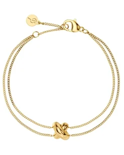 rannekoru Alexa Bracelet, Gold pleated>Edblad Sale