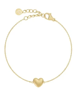 rannekoru Barley Bracelet Gold, Gold pleated>Edblad New