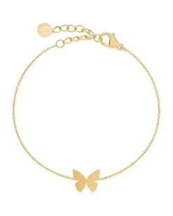 rannekoru Papillon Bracelet Gold, Gold pleated>Edblad Best