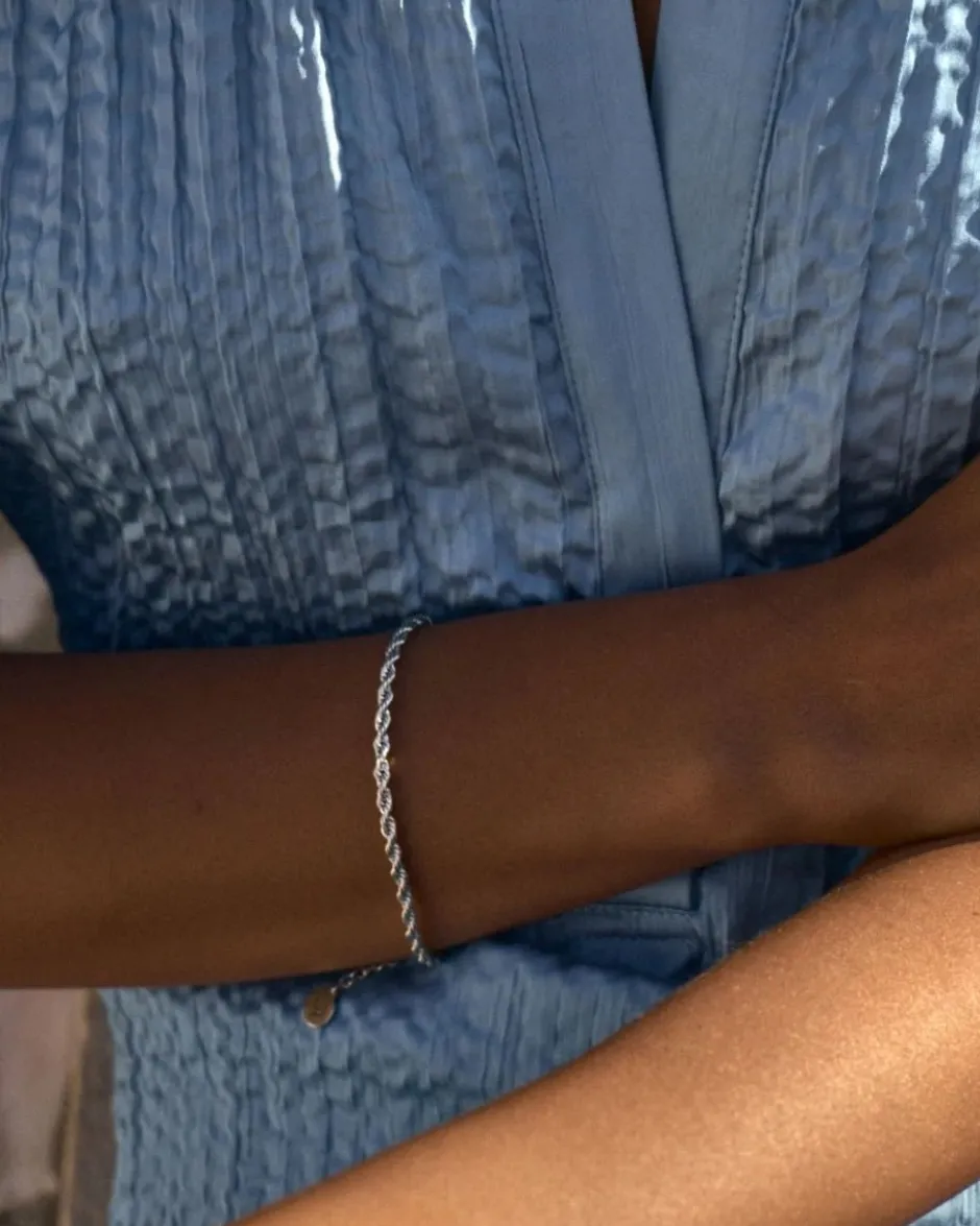 rannekoru Rope Chain Bracelet Steel, Stainless steel>Edblad Clearance