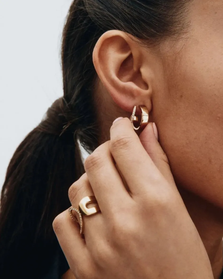 sormus, PLIÉ RING GOLD>Edblad Best