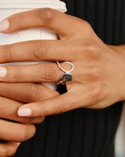 sormus, PLIÉ RING STEEL>Edblad Sale