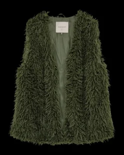 naisten liivi, FINE VA TUMMANVIHREÄ>Freequent Outlet