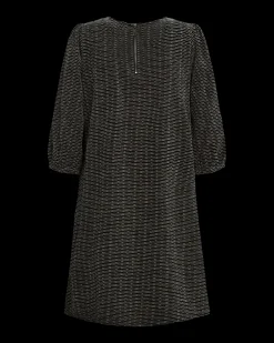 naisten mekko, MINA DRESS Beige Kuosi>Freequent Discount