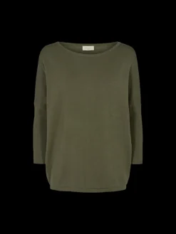 Naisten Neule, Jone Plain Armeijanvihreä>Freequent New