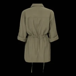 naisten pusero, PELLY SHIRT Armeijanvihreä>Freequent