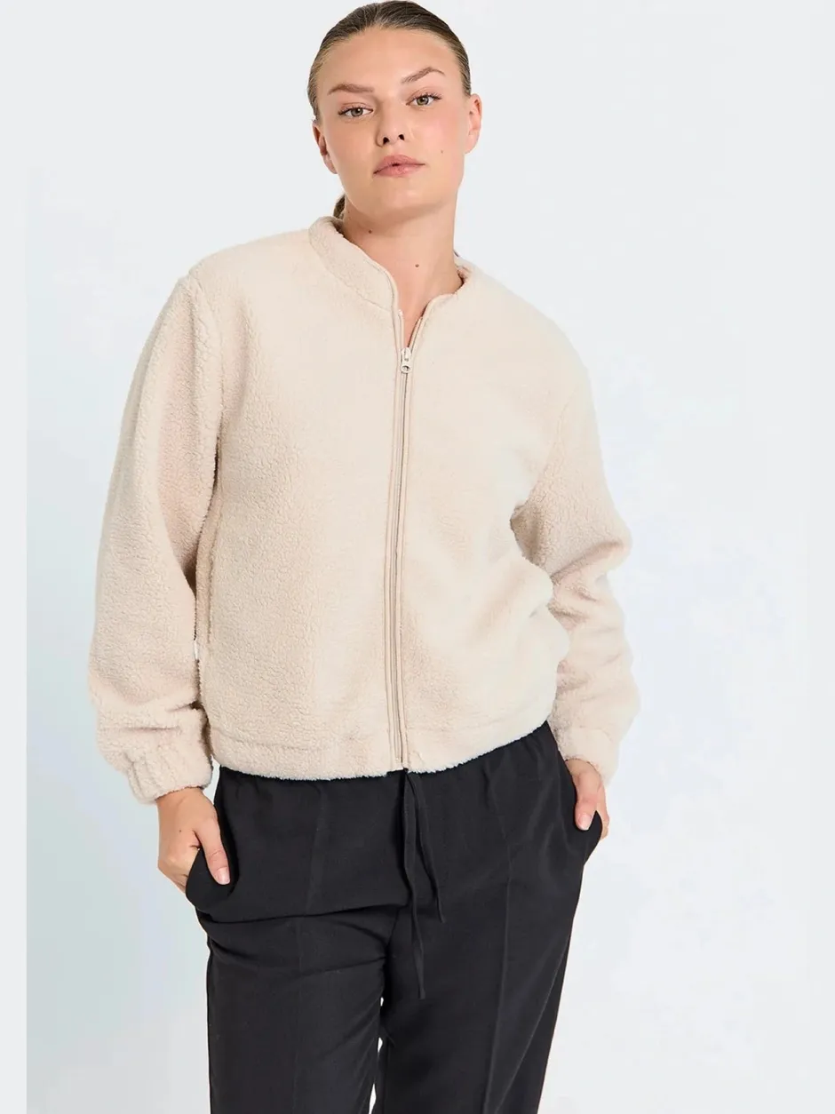 naisten takki K-TEDDY JACKET,>Freequent New