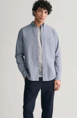 kauluspaita, POPLIN MICRO MULTI CHECK>Gant New