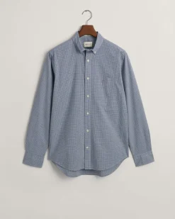 kauluspaita, POPLIN MICRO MULTI CHECK>Gant New