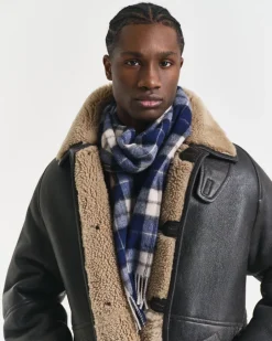 miesten huivi, WOOL CHECKED SCARF>Gant Discount