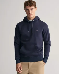 miesten huppari, REG SHIELD HOODIE>Gant New