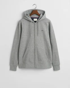 miesten huppari K SHIELD FULL ZIP HOODIE,>Gant Sale